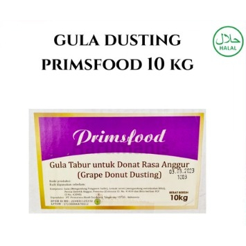 

Gula Donat Dusting Primsfood 10kg - Dusting Gosend Grab Only