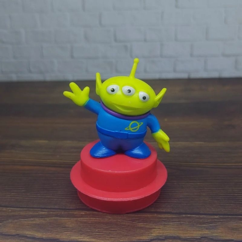Little Green Man/Alien Hijau mata 3 Figure Toy Story 4 Disney Happy Meal McD