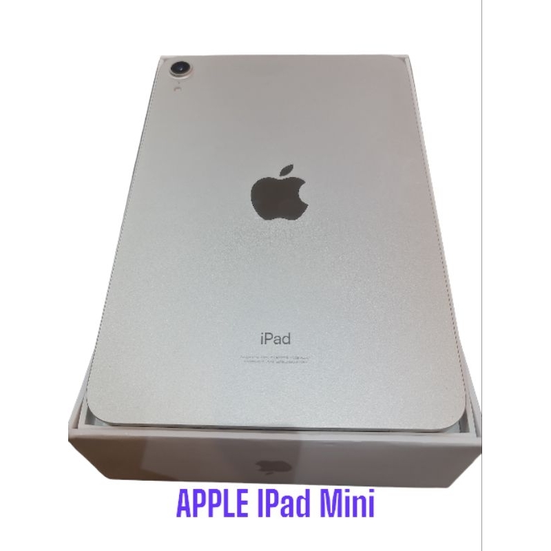 Apple IPad Mini 6 Wifi 64GB Starlight Second Garansi on 02juni2024