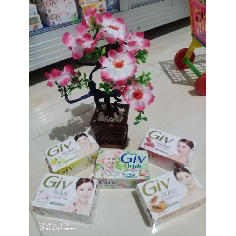 sabun batang Giv, sabun mandi Giv