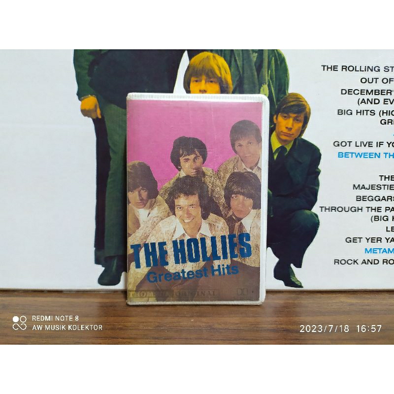 kaset Import : THE HOLLIES - Greatest Hits.