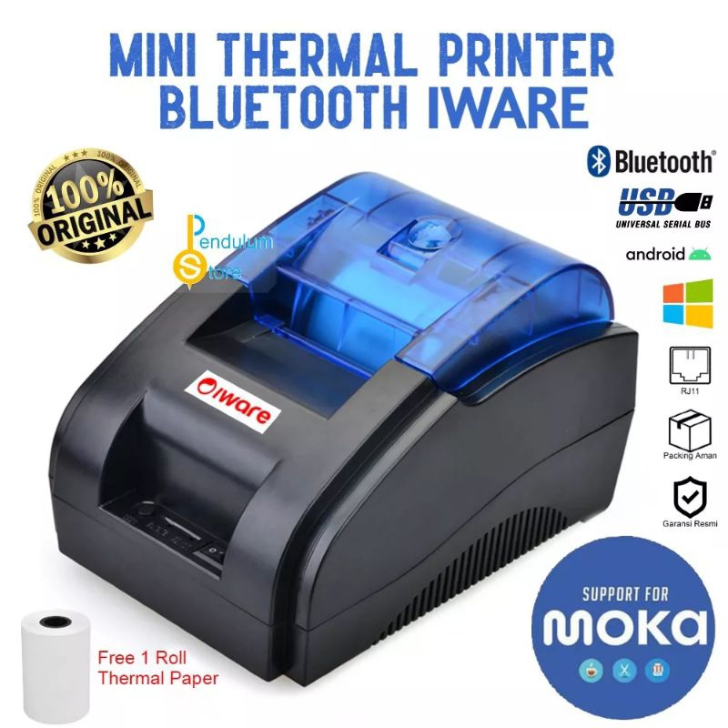 PRINTER THERMAL BLUETOOTH EPPOS RPP02 / Eppos 58