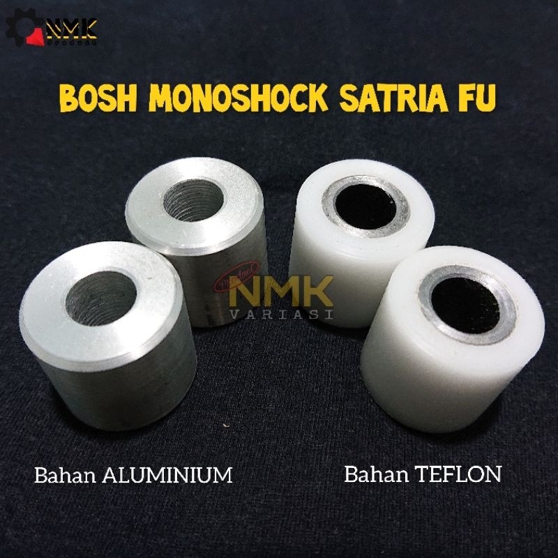 Bosh Monoshock Satria Fu Bahan Teflon Aluminium Pnp Shock Belakang Ori