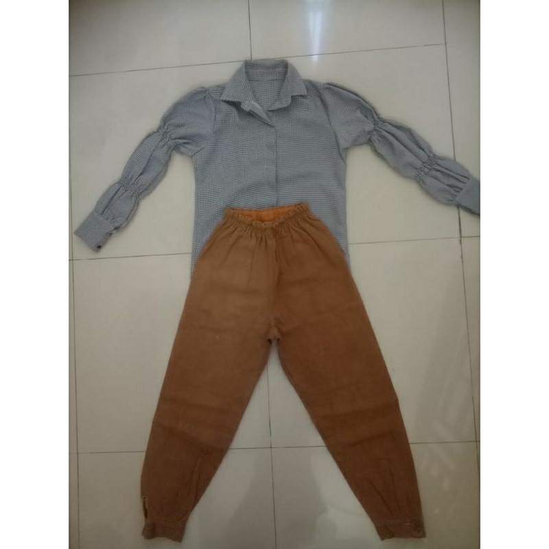 Preloved setelan wanita