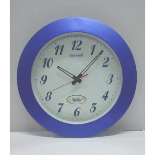 Jam Dinding Esti Loren Diameter 33cm Sweep Detik Tidak Berbunyi