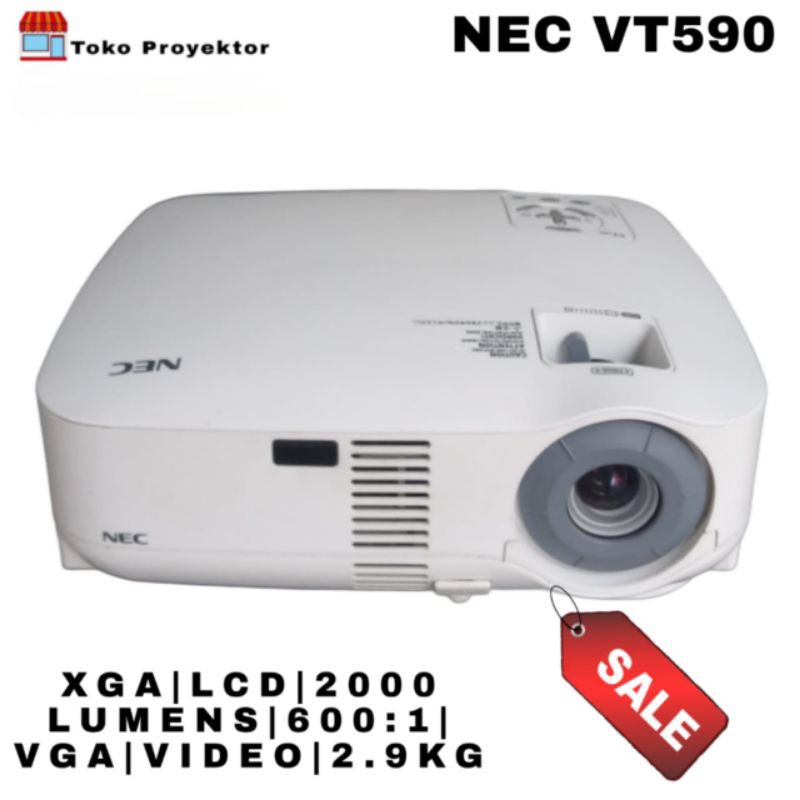Proyektor second/bekas nec vt490 murah