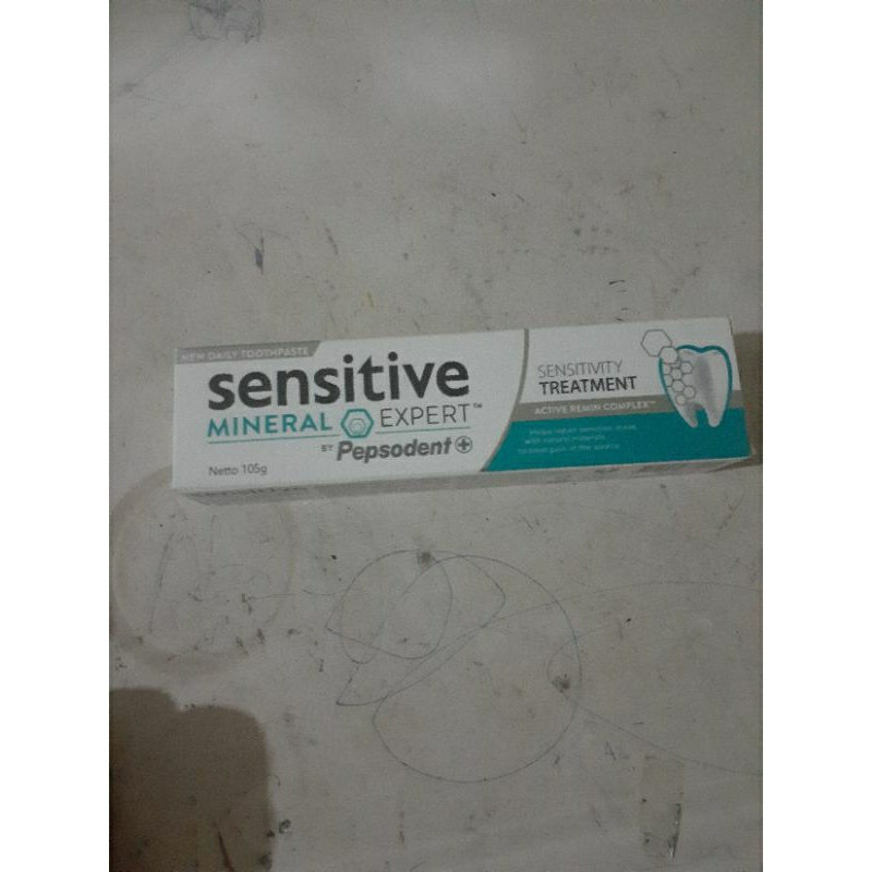 PEPSODENT SENSITIVE MINERAL EXPERT - SENSITIVITY TREATMENT