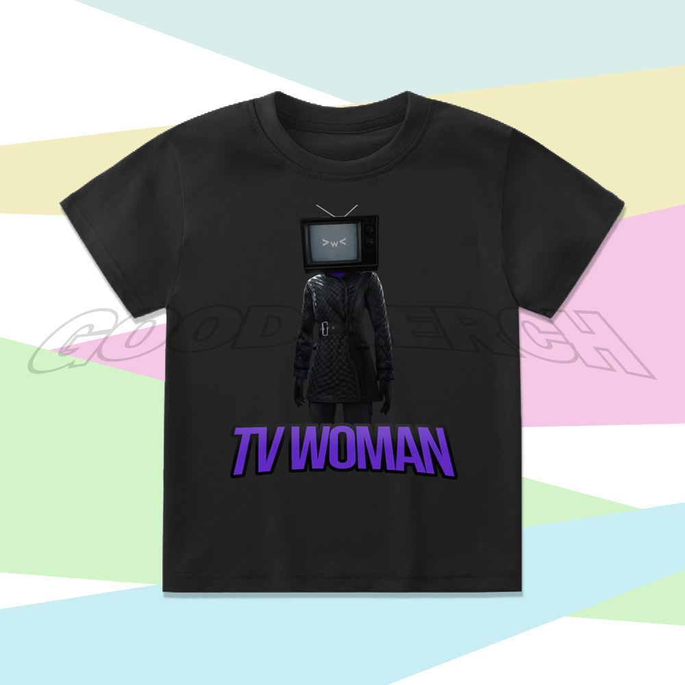 KAOS ANAK TV WOMAN TV MAN SKIBIDI TOILET 49