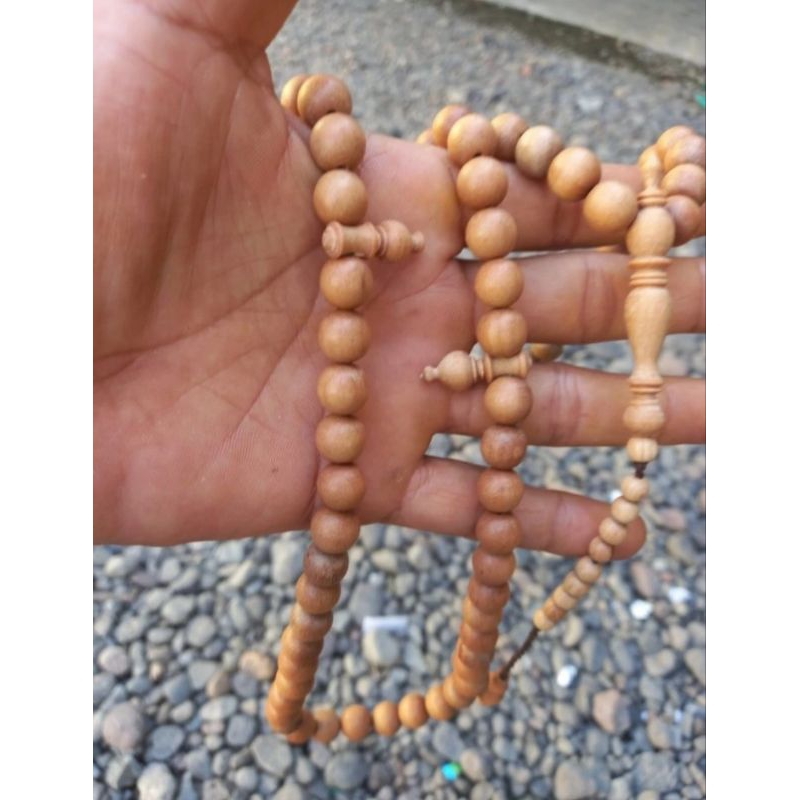 tasbih kayu cendana jawa asli 10mm tasbih cendana wangi tasbih cendana original tasbih 99