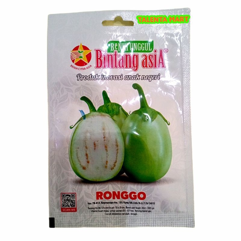 BINTANG ASIA - 4 GRAM BENIH TERONG HIJAU BESAR RONGGO