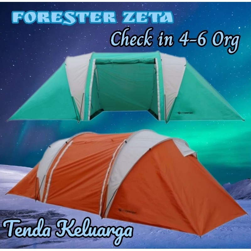 Tenda Camping Family 6Org Tenda Forester ZETA Original Forester TDF010
