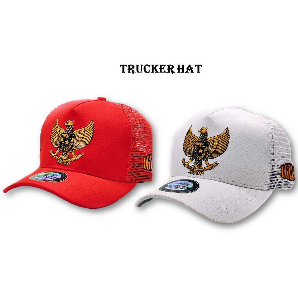 Iguls.ID Topi Kemerdekaan Garuda Indonesia Pancasila Original Kualitas Premium Pria