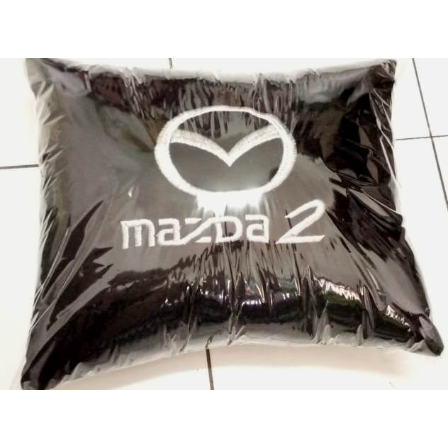 Aksesoris variasi interior bantal mobil sandaran punggung alas jok spare part Mazda 2