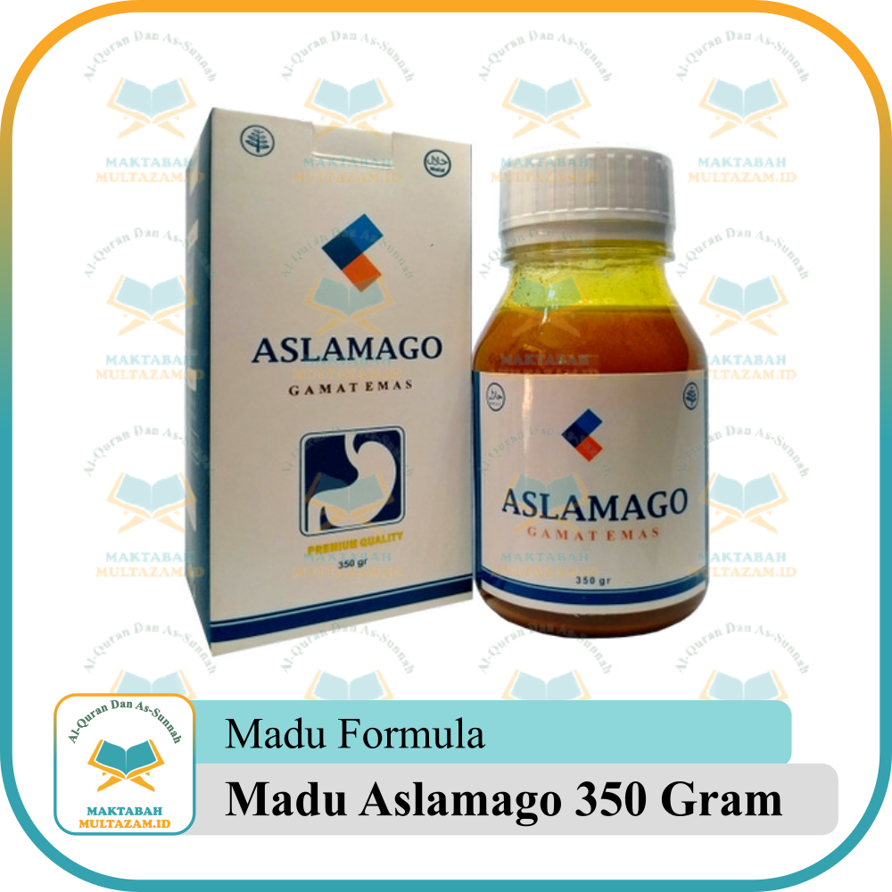 Madu Aslamago Gamat Emas 350 Gram Membantu Meredakan Asam Lambung | Madu Gamat Emas Aslamago Origina