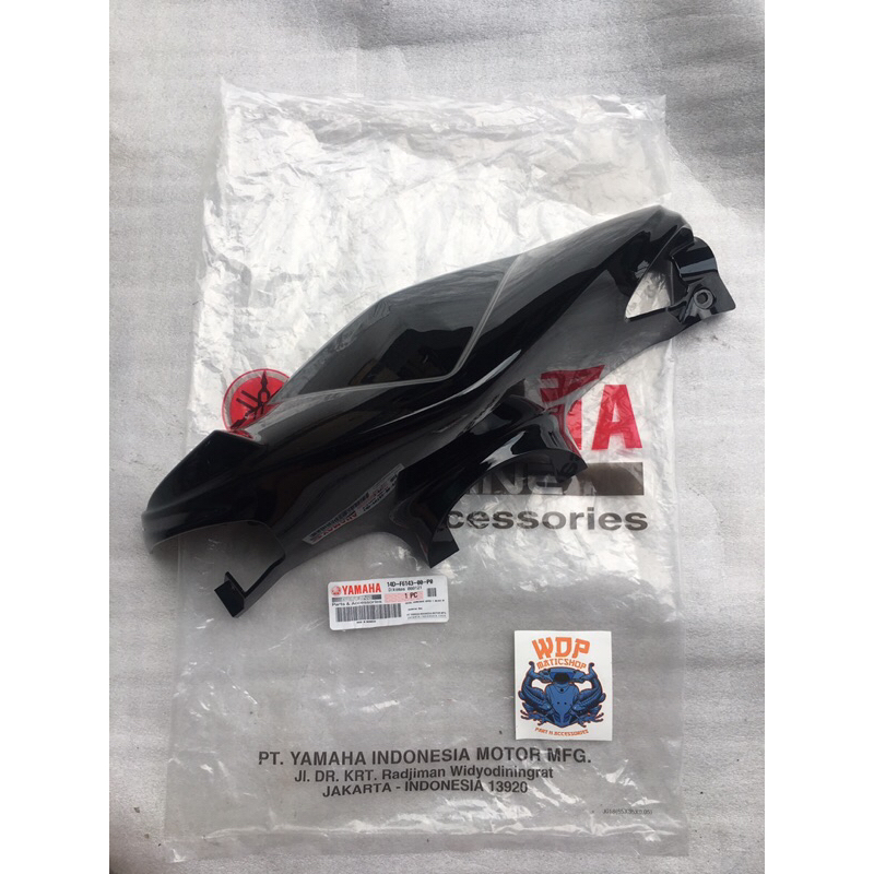 batok depan mio soul karbu hitam original batok depan hitam mio soul