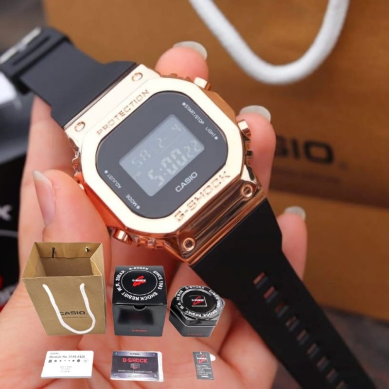 Casio g shock gms 5600 jam cewek jam cowok