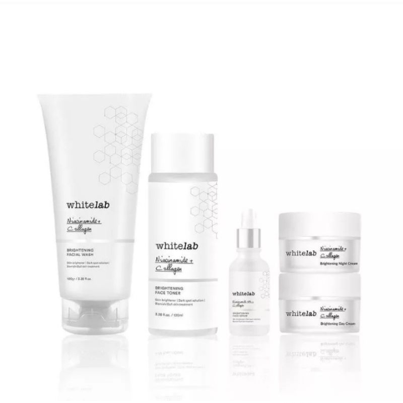 Paket Whitelab Brightening Skincare Untuk Wajah Cerah