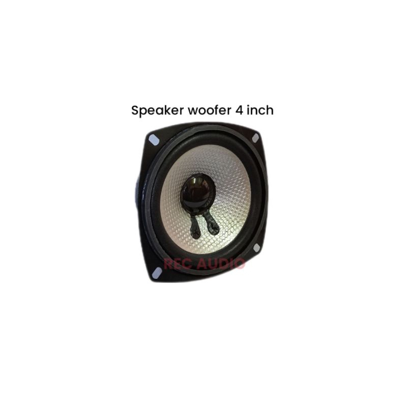 Speaker silver woofer 4 inch