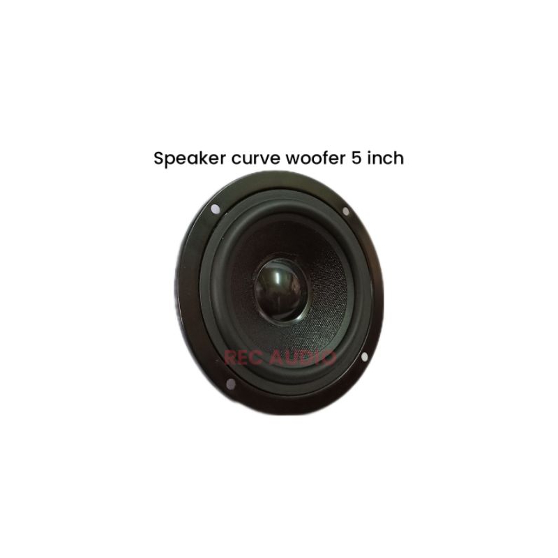speaker curve woofer 5 inch