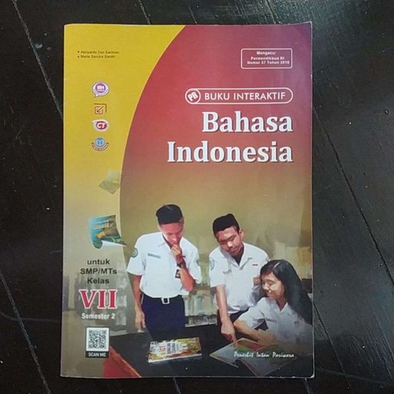 

Buku PR Interaktif Bahasa Indonesia kelas VII SMP semester 2 - Intan Pariwara