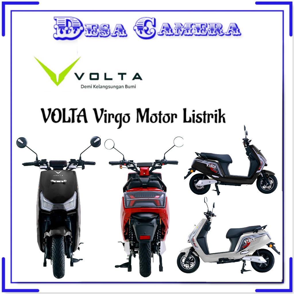 VOLTA Virgo Sepeda Motor LIstrik ( OTR JABODETABEK )