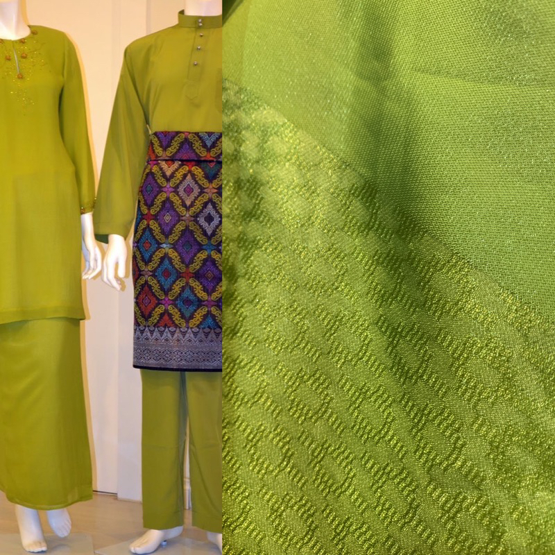 Sedona Kain Baju Kurung Melayu / Bahan Kain Baju Kurung Melayu Sedona