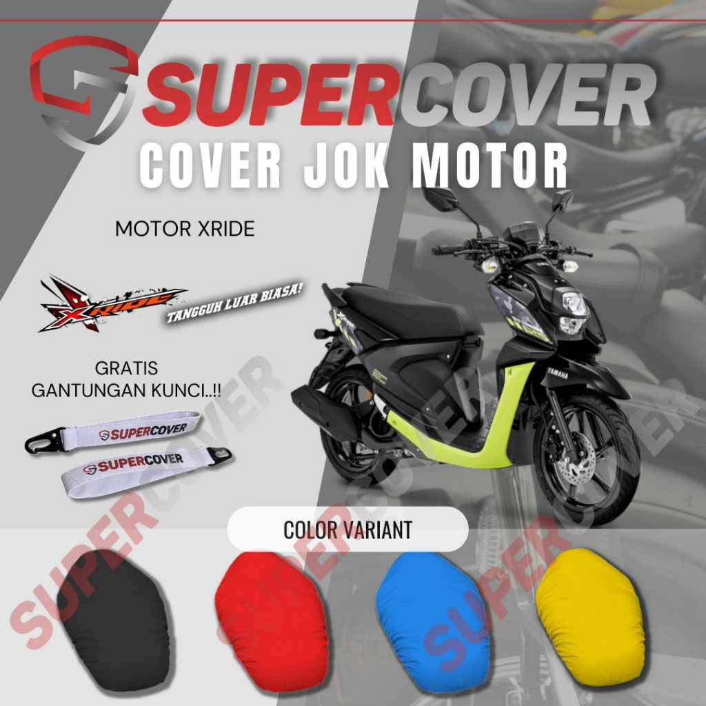 Sarung Jok Motor Cover JOK X RIDE Gratis Gantungan Kunci