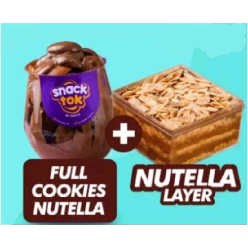 

Bundling Snacktok Full Cookies Nuttela dan Layer Nuttela