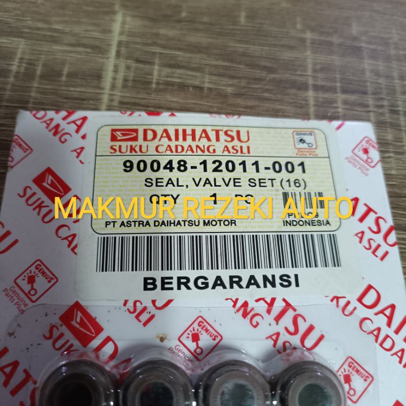 SEAL KLEP VALVE ZEBRA / S89 / ESPASS / FEROZA / FEROZA 1SET(16PC)