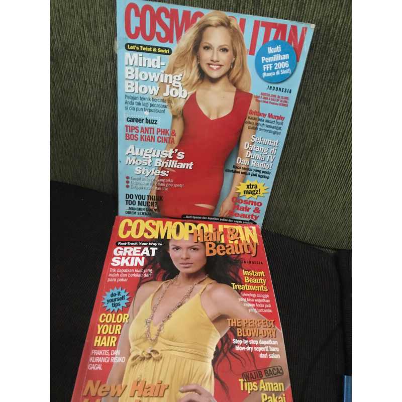 majalah COSMOPOLITAN bekas