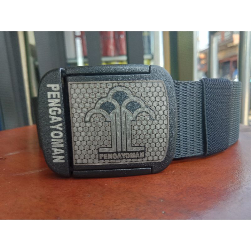 SABUK KEMENKUMHAM PENGAYOMAN TERBARU LOGO LASER