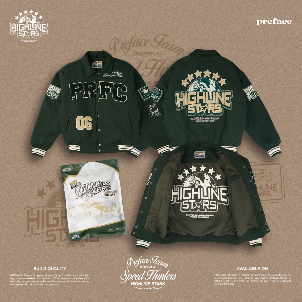 The Highline Stars Varsity Jacket