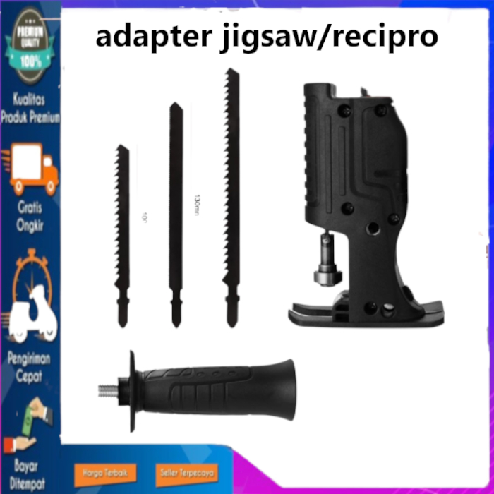 MESIN BOR KE GERGAJI ADAPTER GERGAJI ADAPTER GERGAJI RECIPROCATING SAW KE MESIN BOR