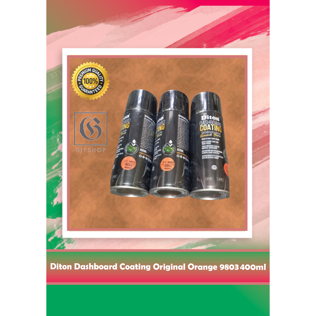 Diton Dashboard Coating Original Orange 9803 400ml