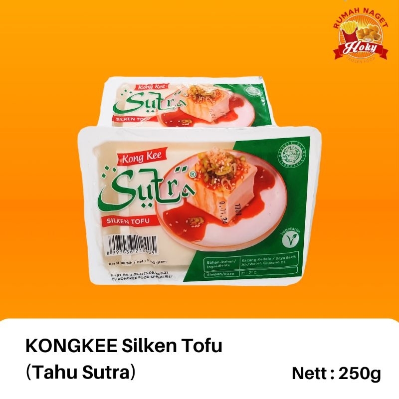 KONGKEE Silken Tofu (Tahu Sutra) 250g