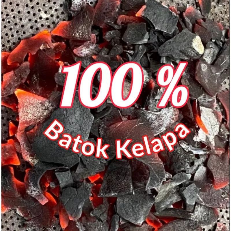 Arang batok kelapa murni 500 gr chorcoal kualitas export
