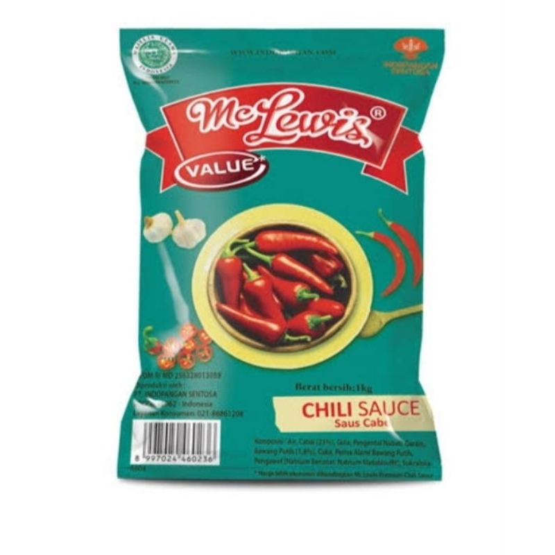 

Mc Lewis Saus Sambal 1000gr