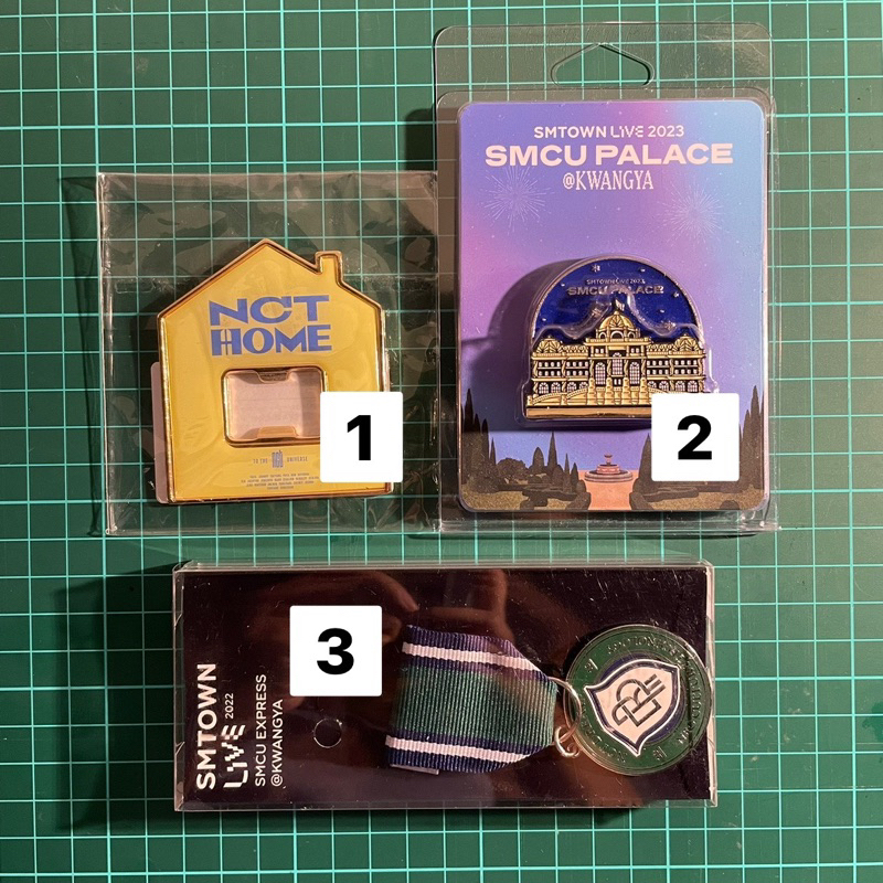 [NO PC] Merchandise Magnet MD Home SMCU Palace 2023 Emblem Badge