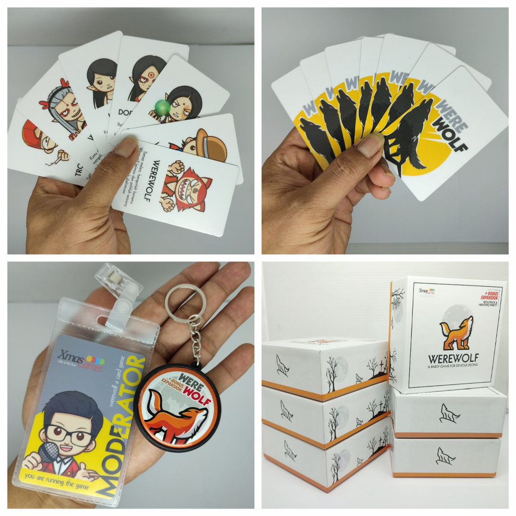 Kartu WEREWOLF - White Edition PREMIUM