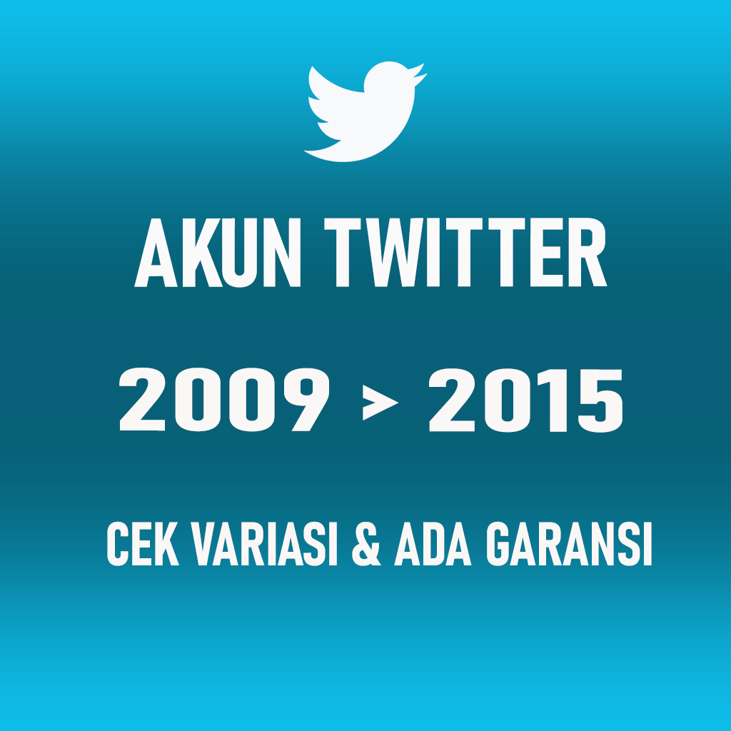 AKUN TWITTER TUA LAWAS TAHUN 2009 - 2015