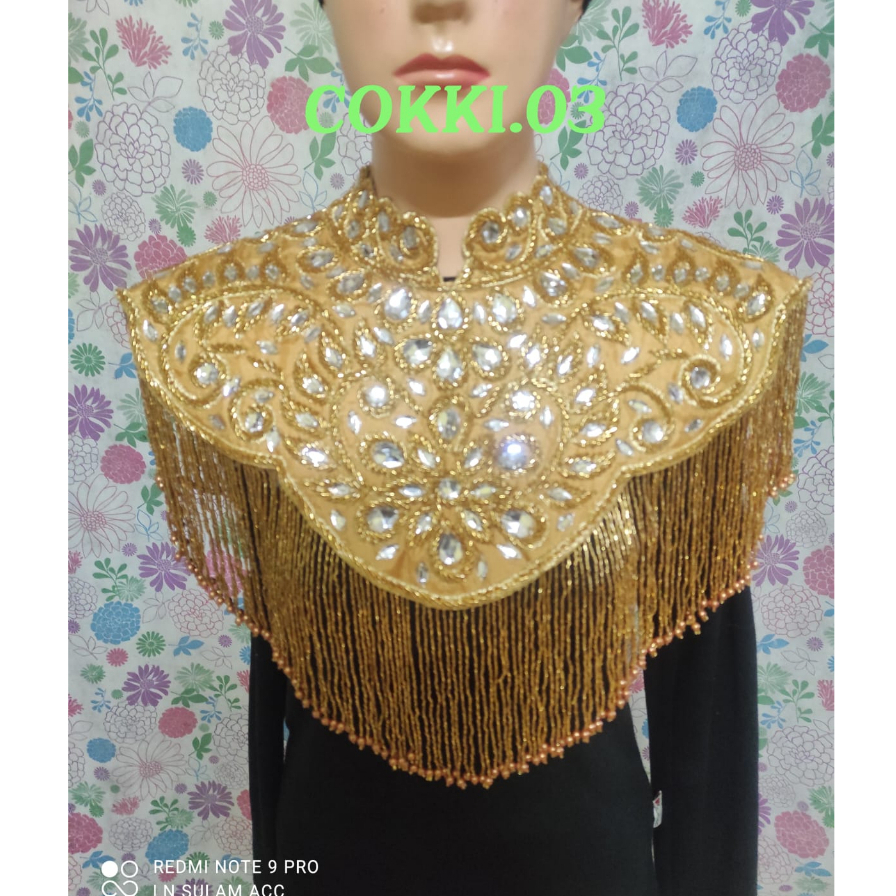 Teratai Adat NEW Payet Jepang Aksesoris pengantin wanita dan pria budaya Indonesia penari fashion mo