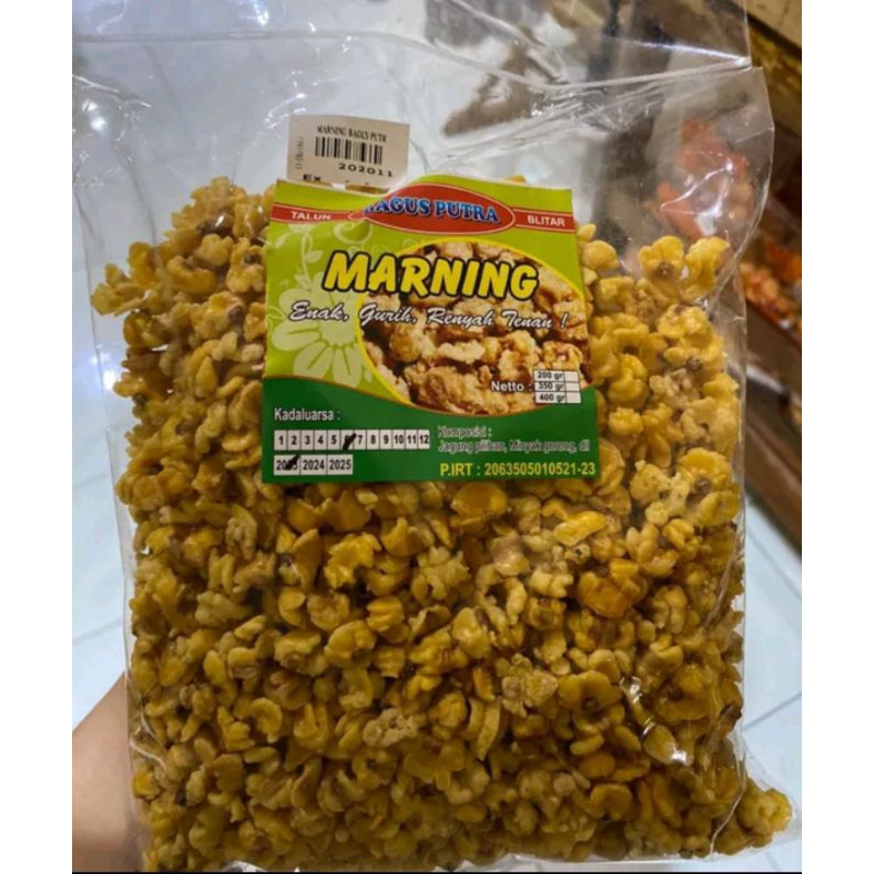 

MARNING JAGUNG KHAS BLITAR