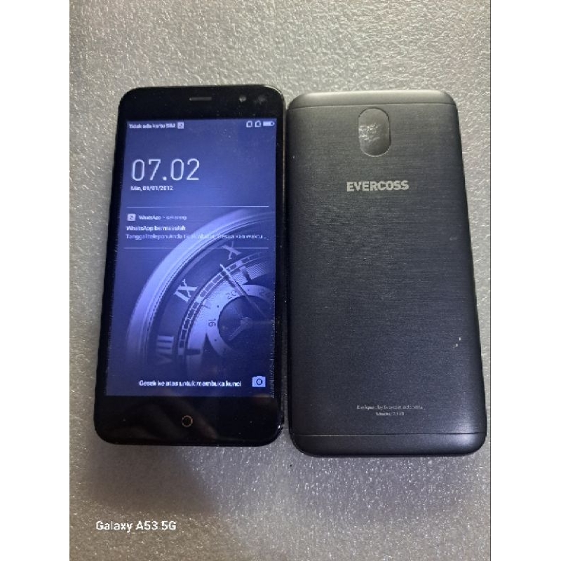 lcd mesin evercoss a75b hidup normal