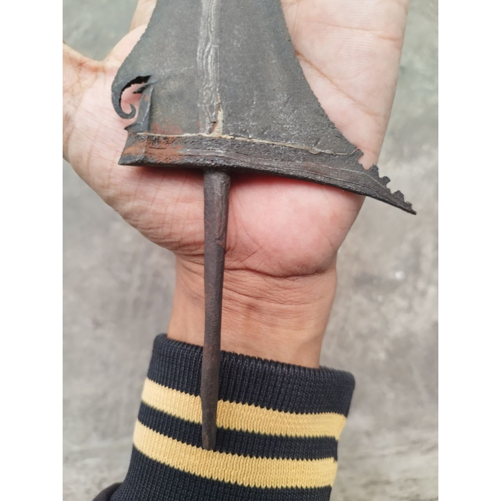 Keris Lurus Sempaner pamor Satrio Pinayungan
