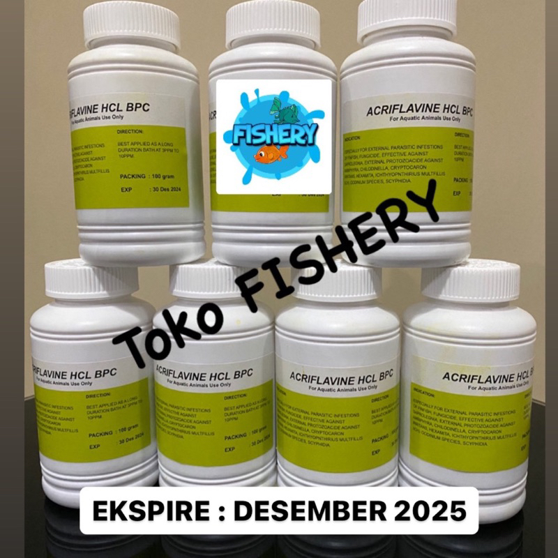 ACRIFLAVINE HCL BPC bubuk 100gr