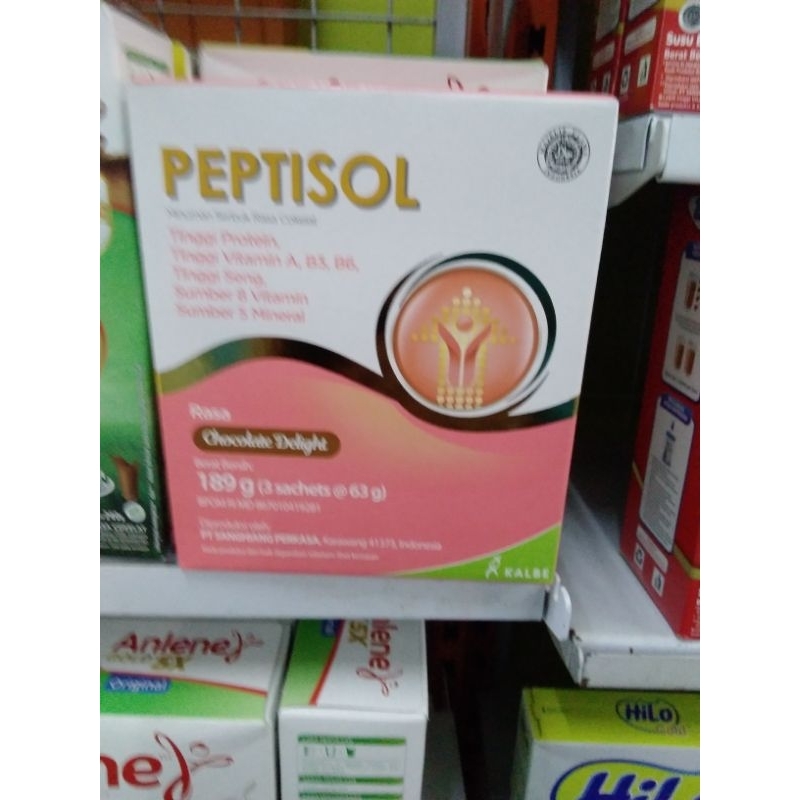 

peptisol chocolate delight & french vanila 189gr