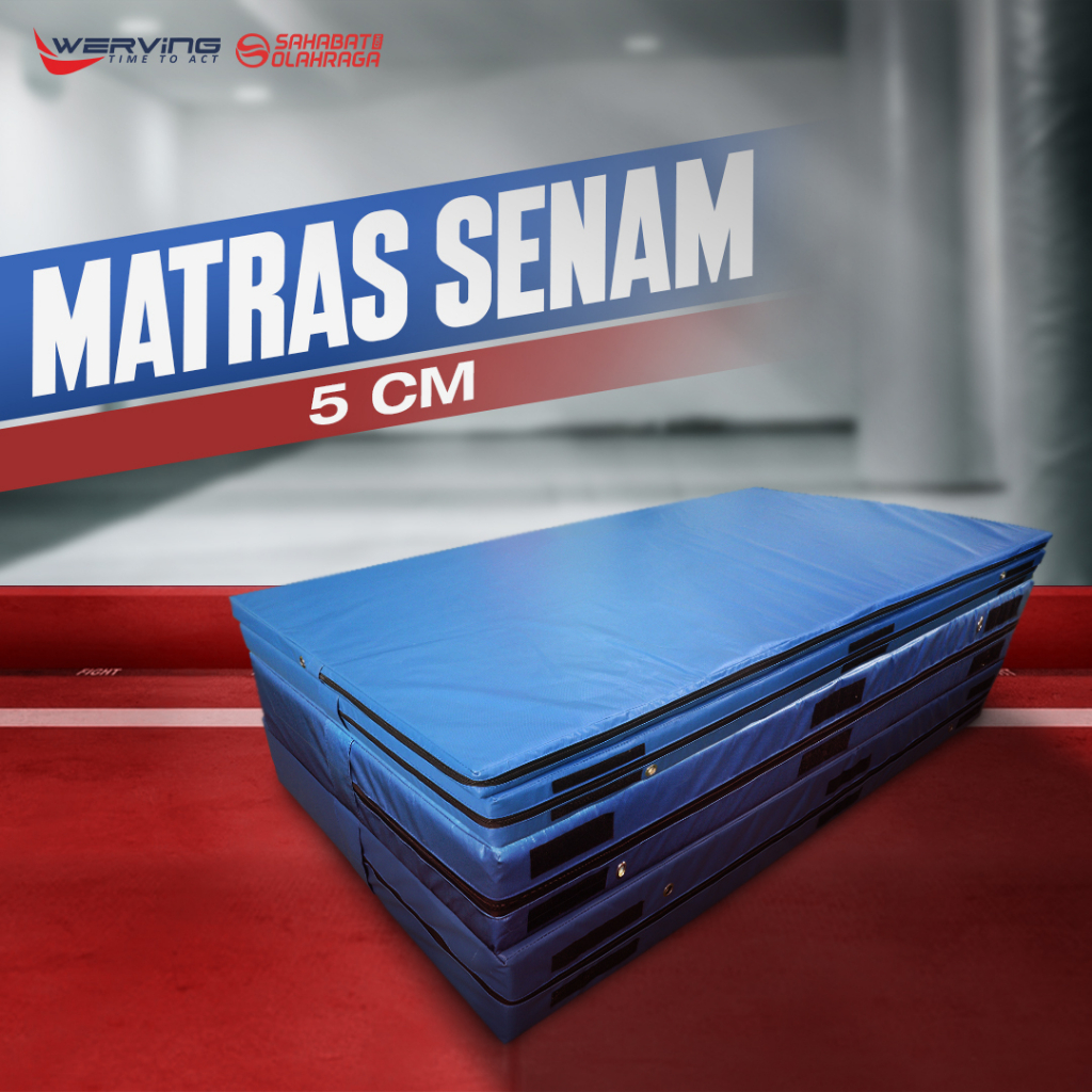 Matras Senam Lantai, Matras Busa Rebonded, Matras Sekolah 5cm D40