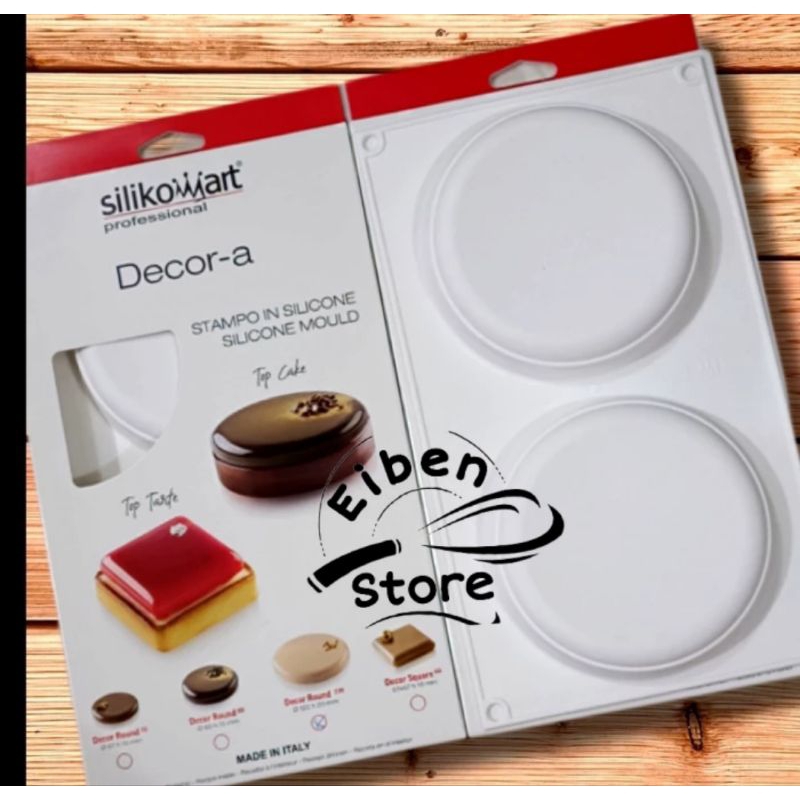 Silikomart Insert Entremet Decor Round 230 Silicone Mold