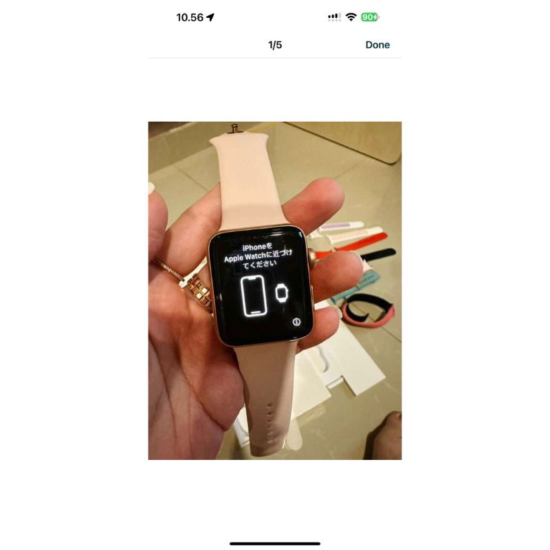 apple watch series 3 rosegold 42mm