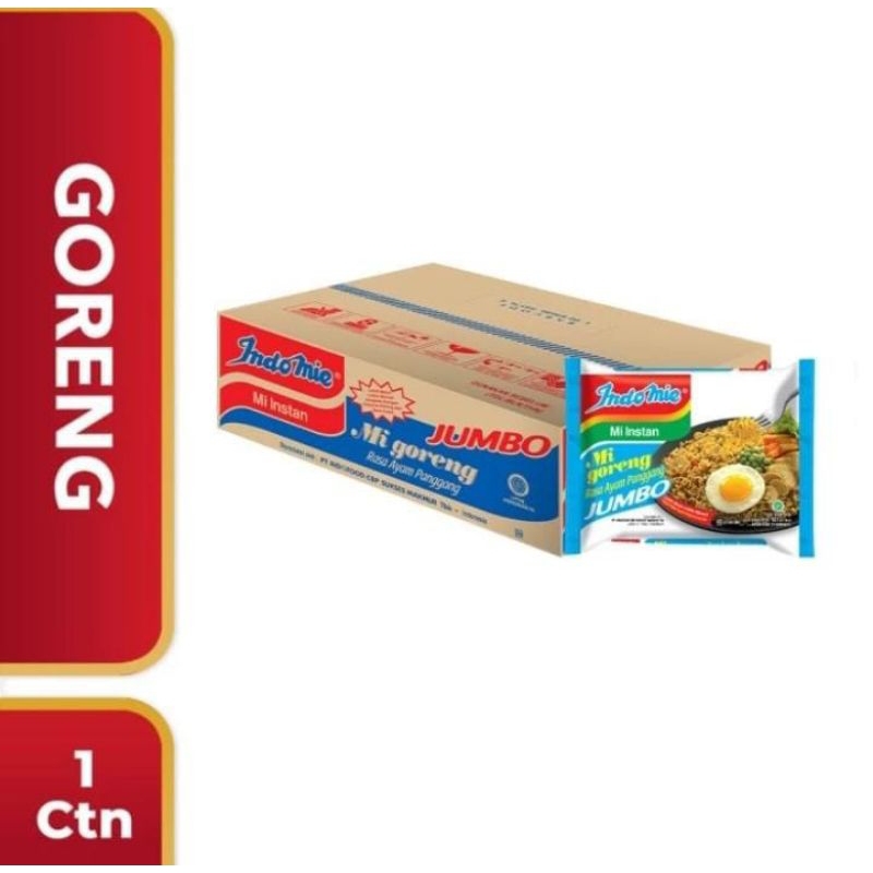 

1 Dus isi 24 Pcs - Indomie Goreng Ayam Panggang Jumbo